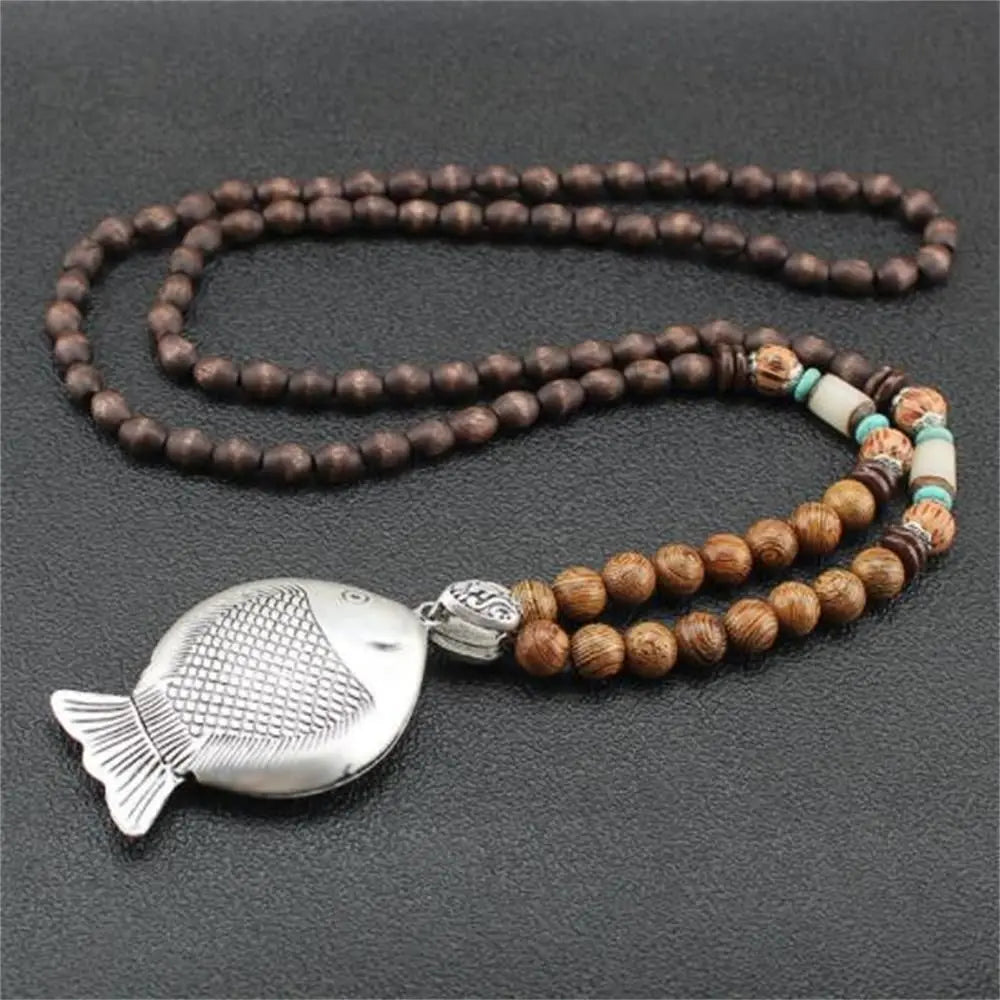 Nepal Buddhist Mala Necklace