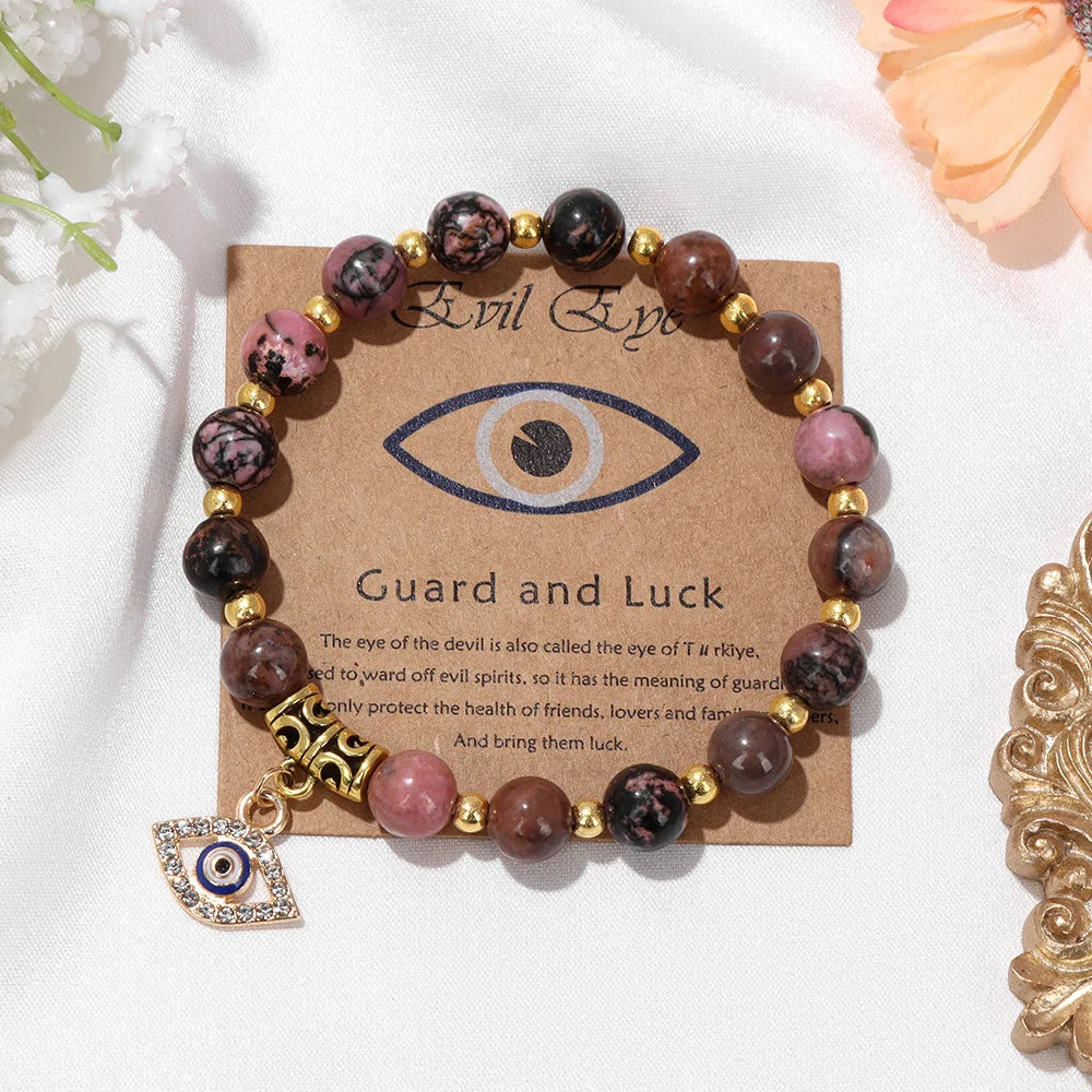 Evil Eye Pendant Bracelet