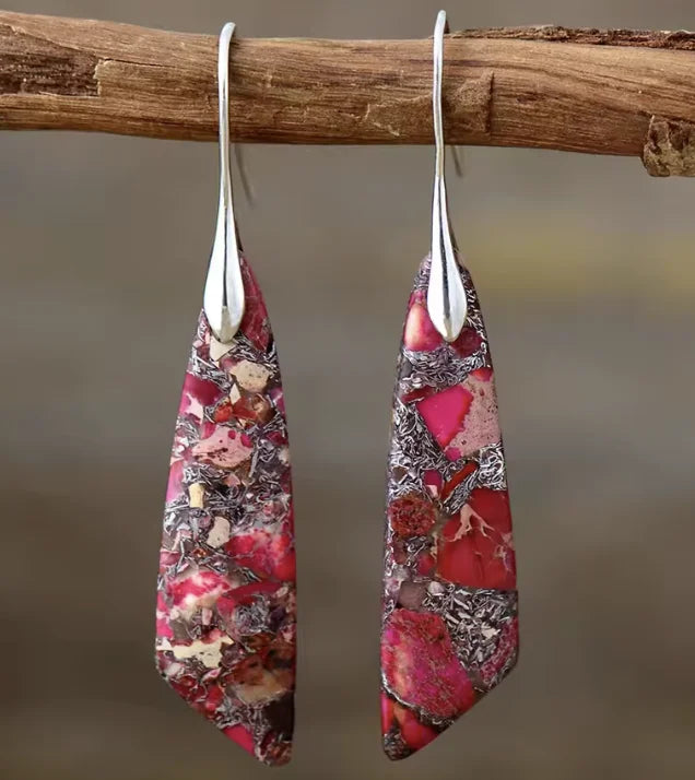 Long Teardrop Earrings