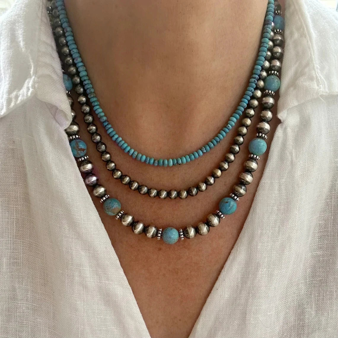 3 Layered Necklace Set