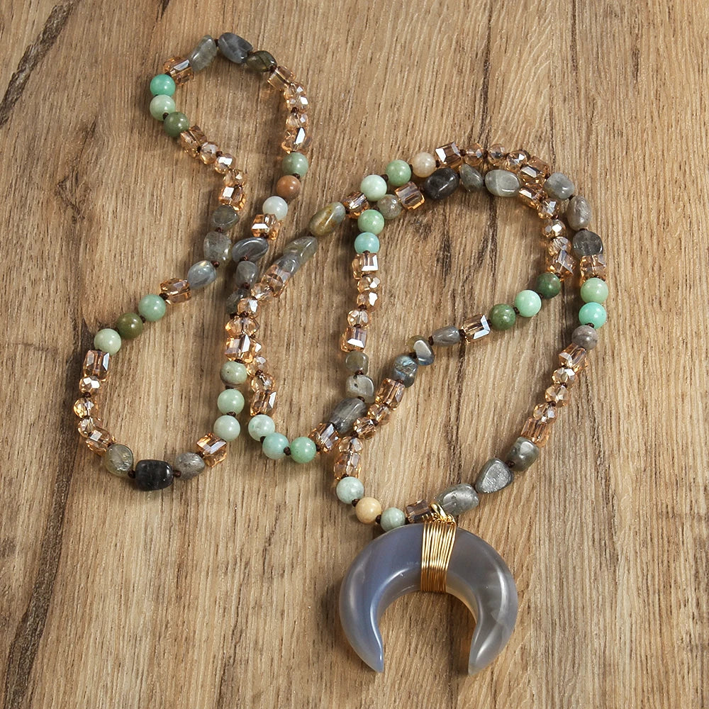 Bull Horn Necklace