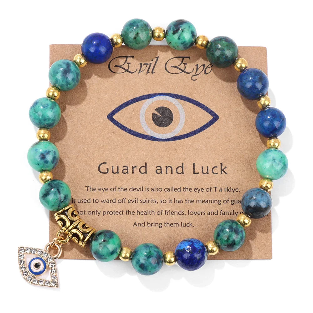 Evil Eye Pendant Bracelet