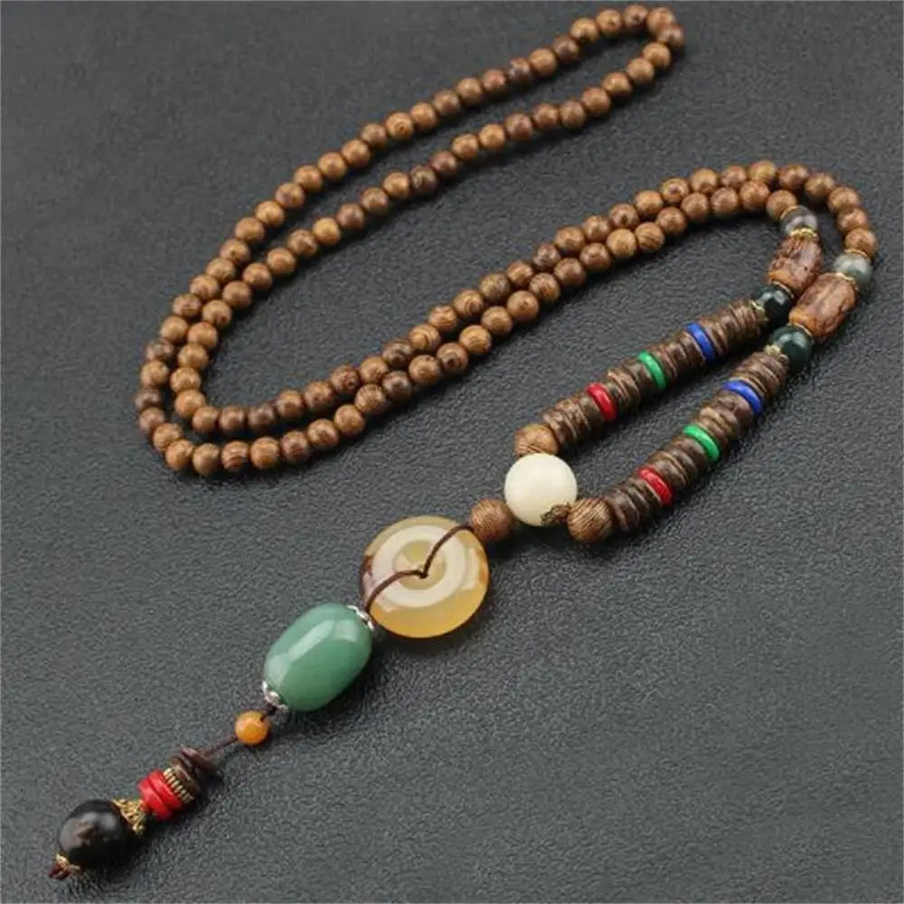 Nepal Buddhist Mala Necklace