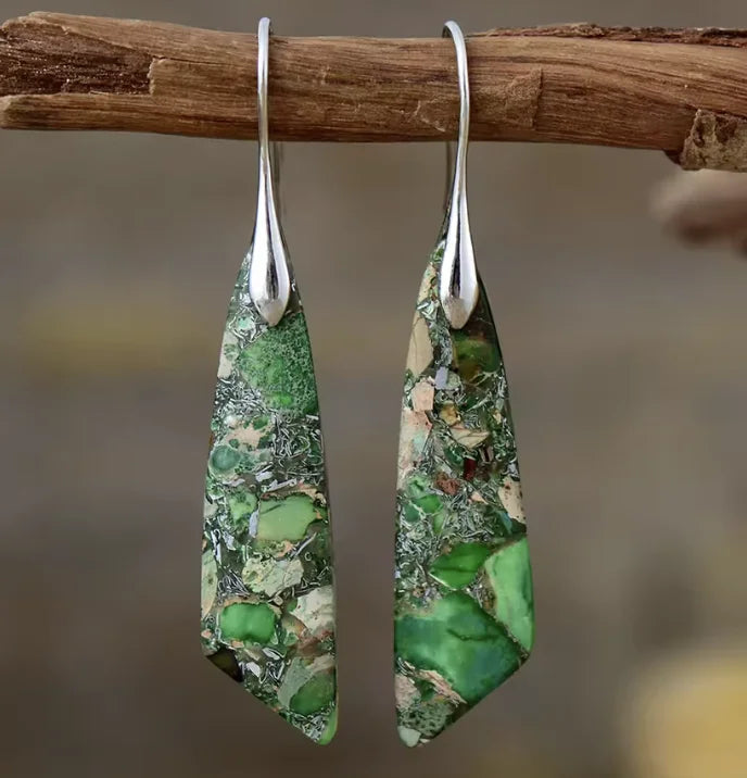Long Teardrop Earrings