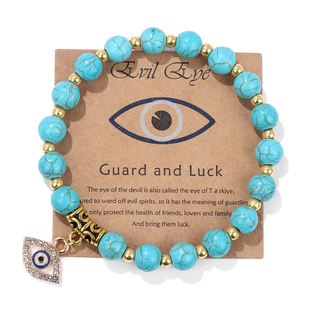 Evil Eye Pendant Bracelet