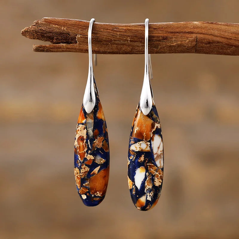 Long Teardrop Earrings