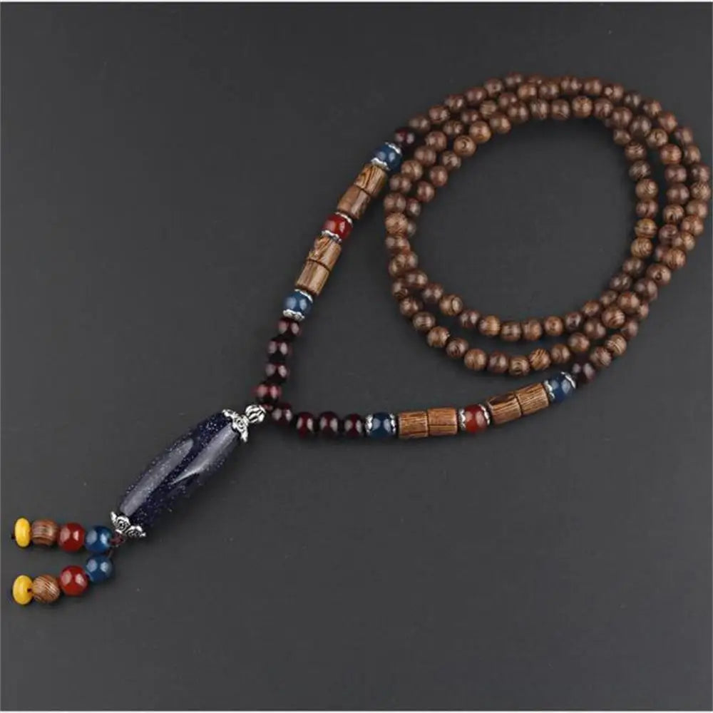 Nepal Buddhist Mala Necklace