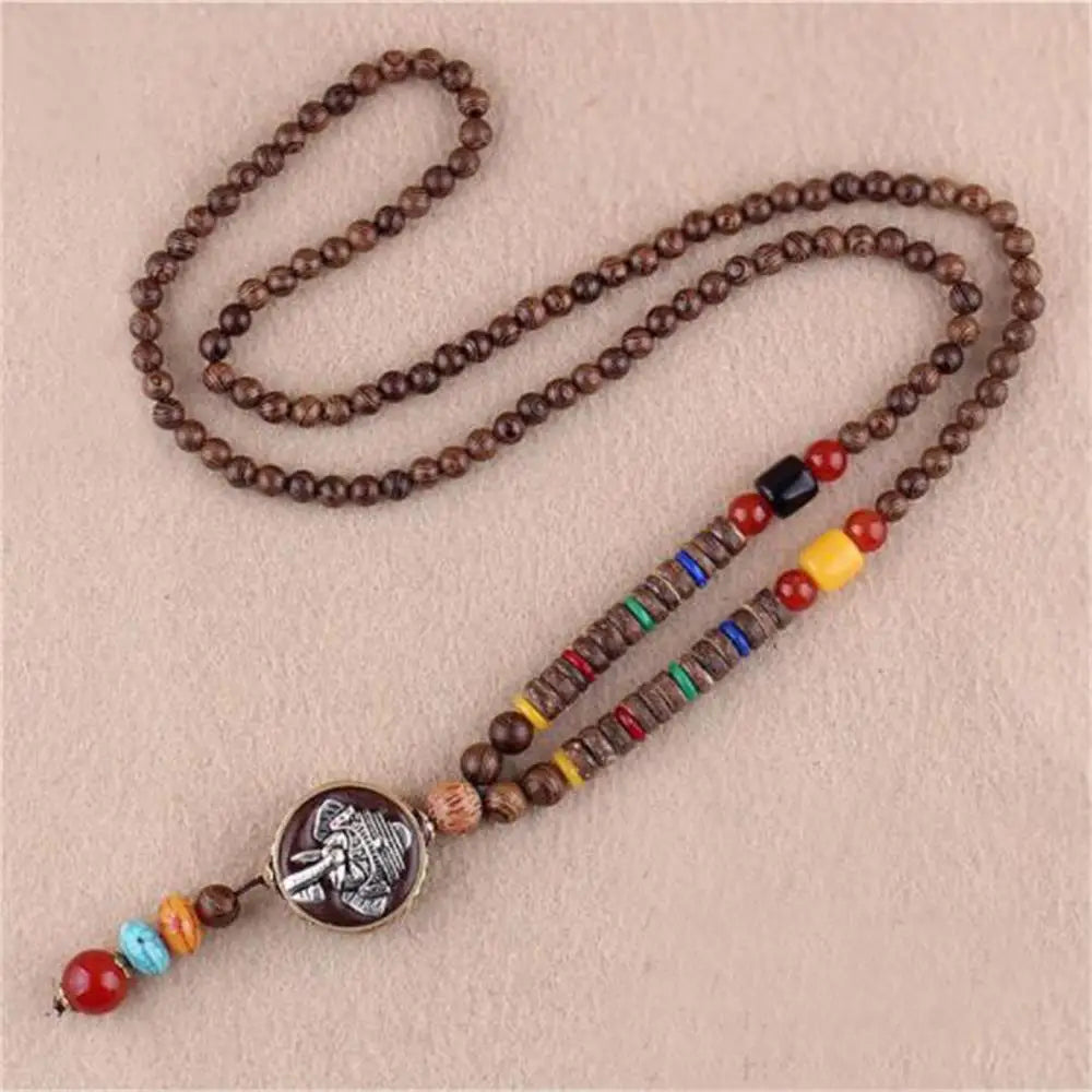 Nepal Buddhist Mala Necklace