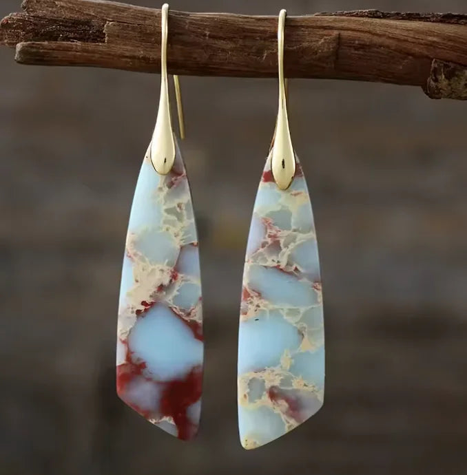 Long Teardrop Earrings
