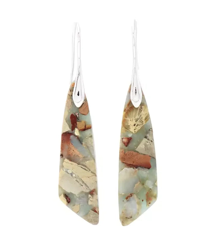 Long Teardrop Earrings