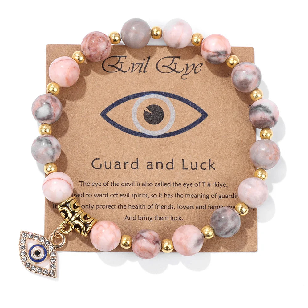 Evil Eye Pendant Bracelet