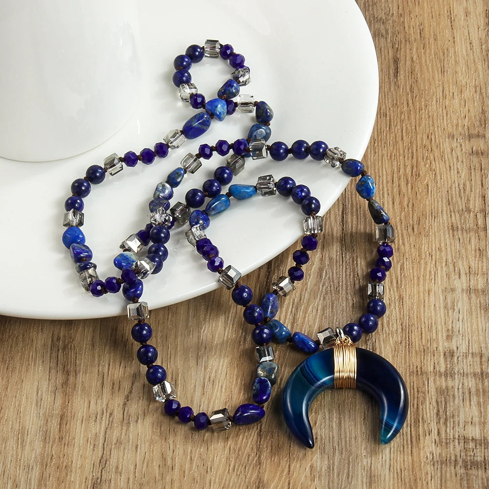 Bull Horn Necklace
