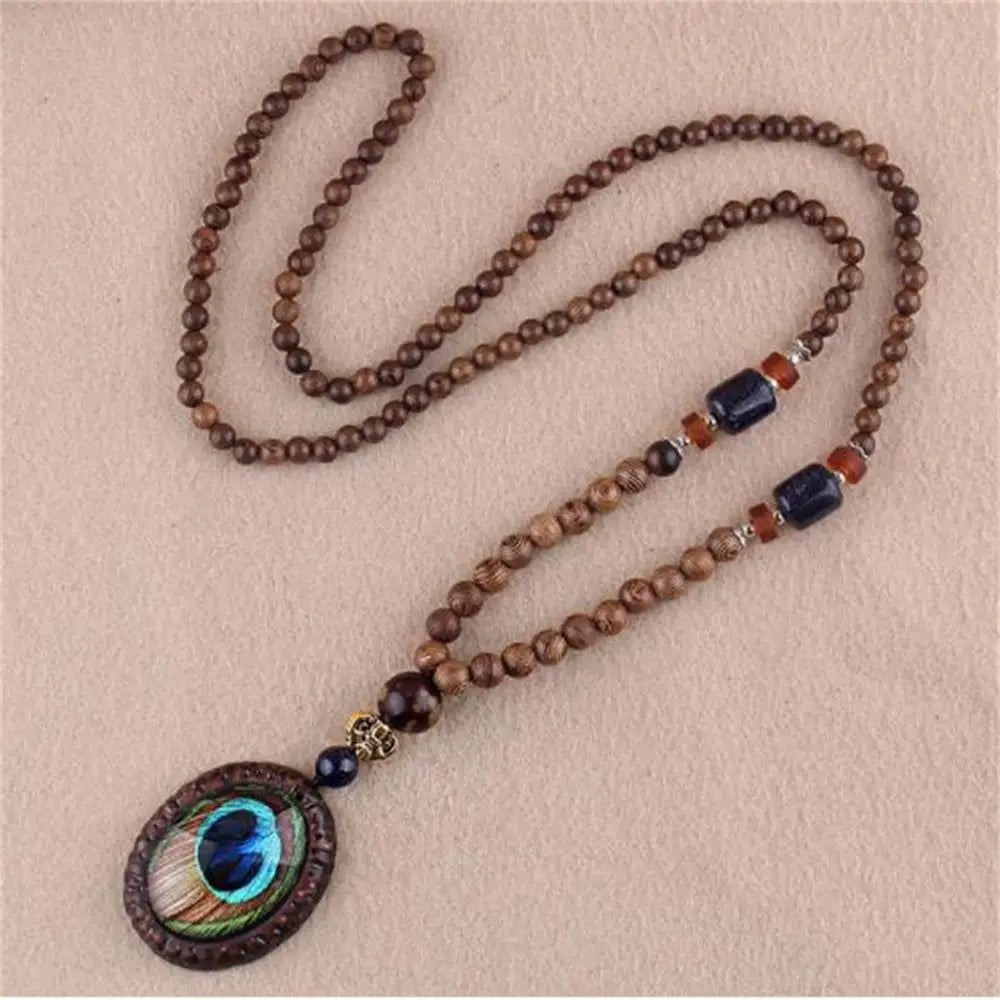 Nepal Buddhist Mala Necklace