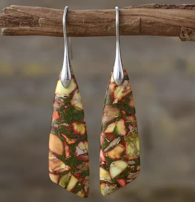 Long Teardrop Earrings