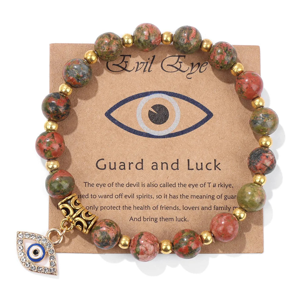 Evil Eye Pendant Bracelet