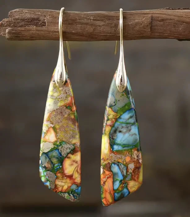Long Teardrop Earrings