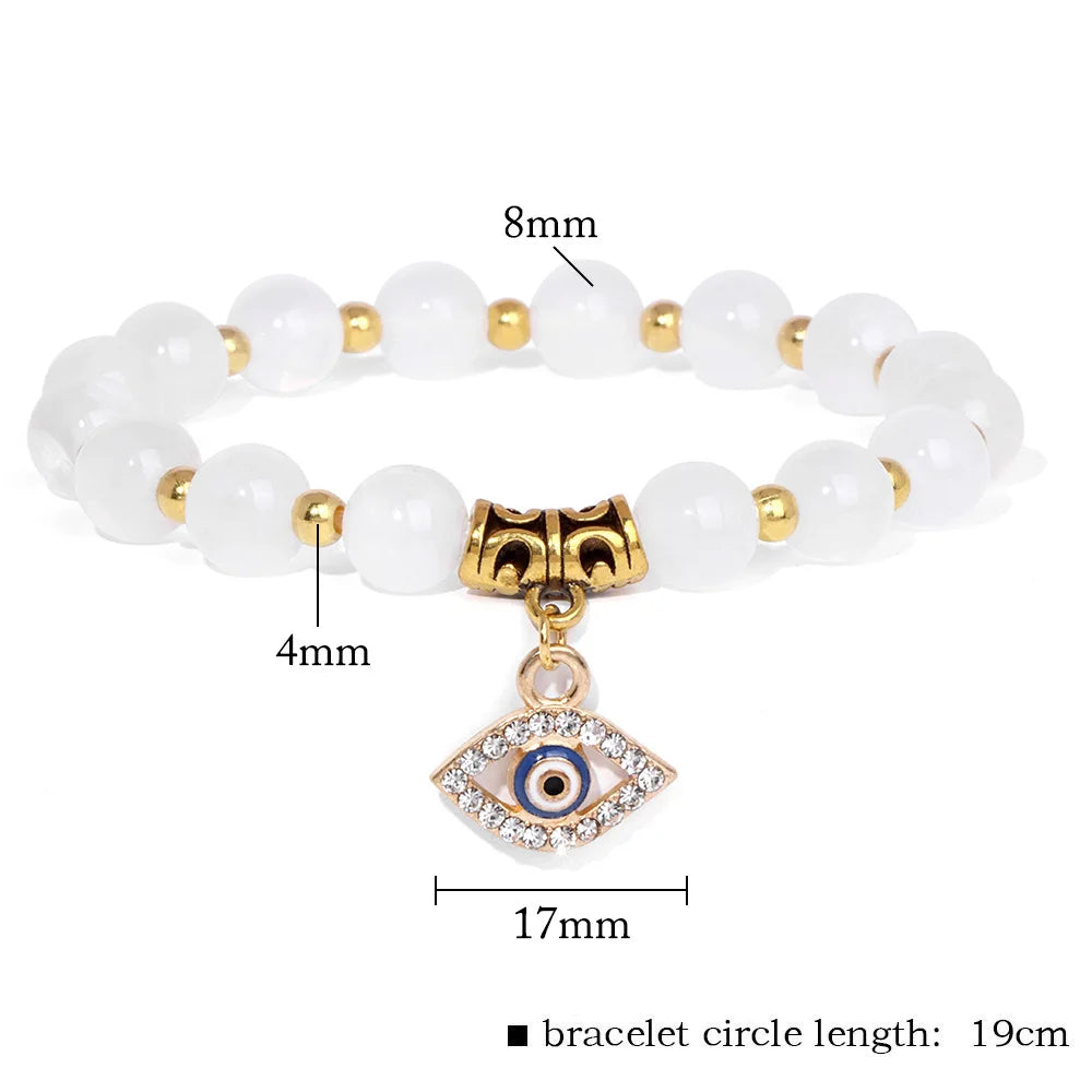 Evil Eye Pendant Bracelet