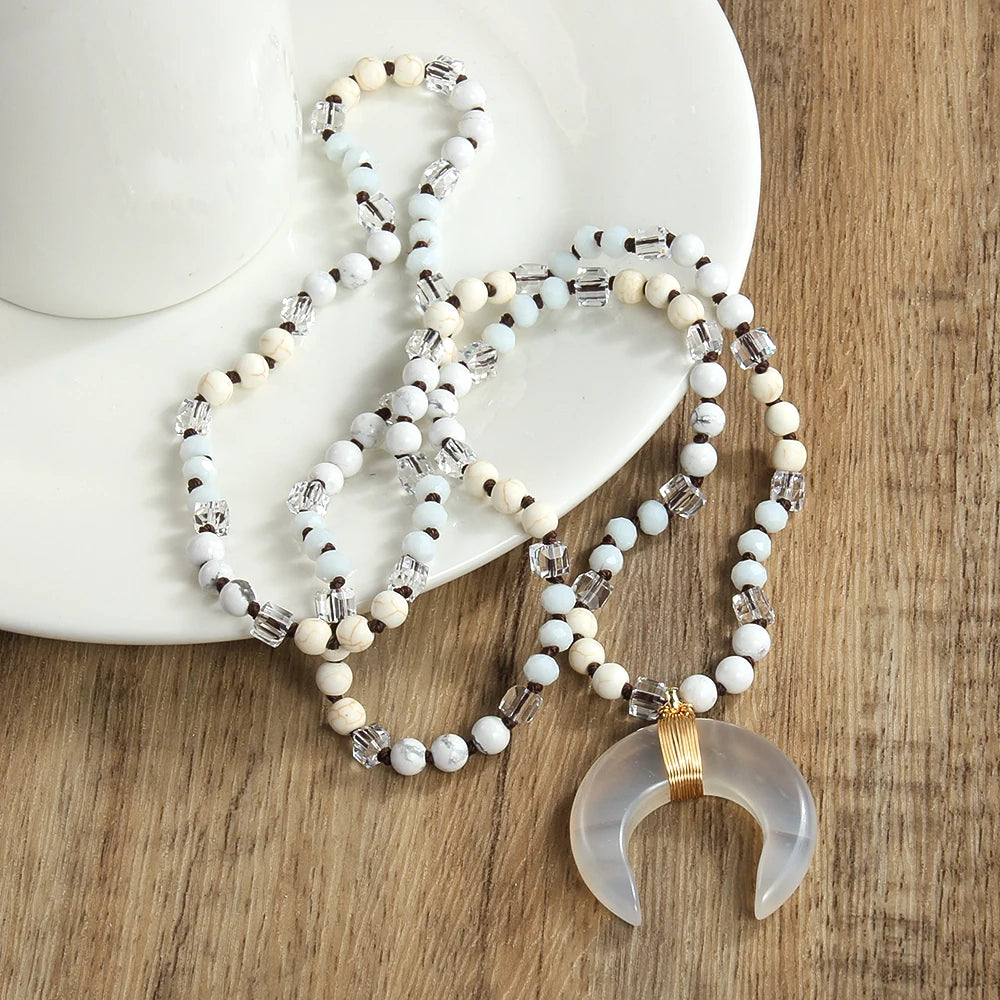 Bull Horn Necklace