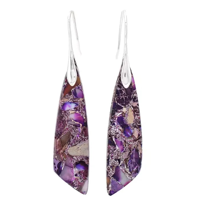 Long Teardrop Earrings
