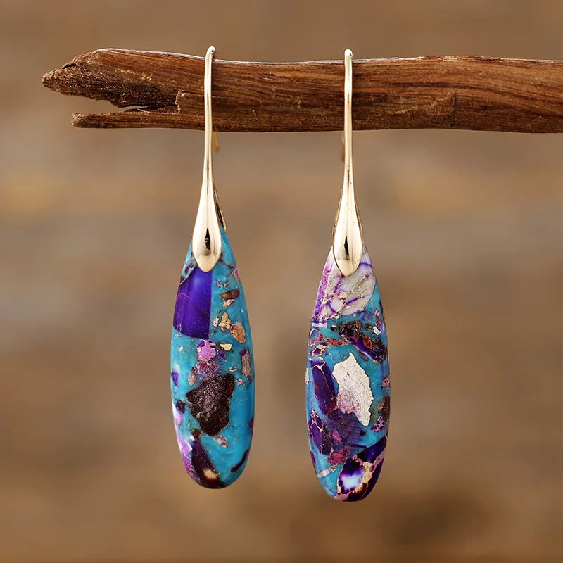 Long Teardrop Earrings