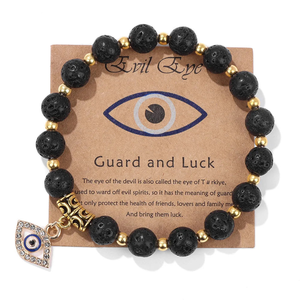 Evil Eye Pendant Bracelet