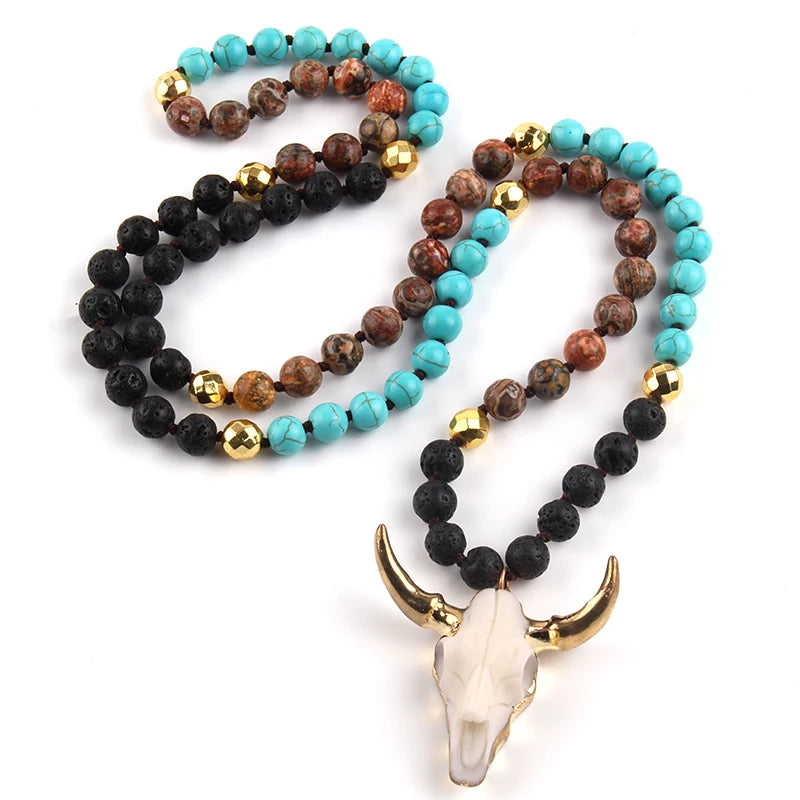 Bohemian Stone Necklace