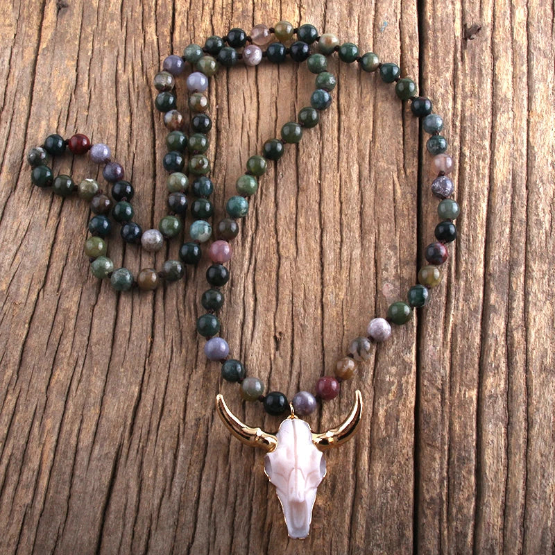 Bohemian Stone Necklace