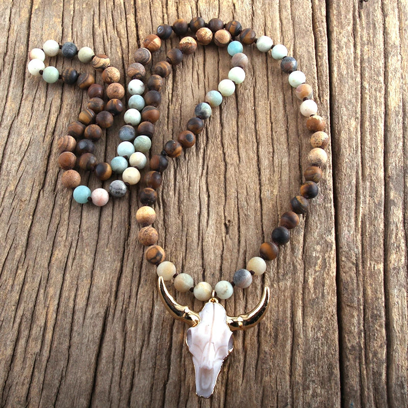 Bohemian Stone Necklace