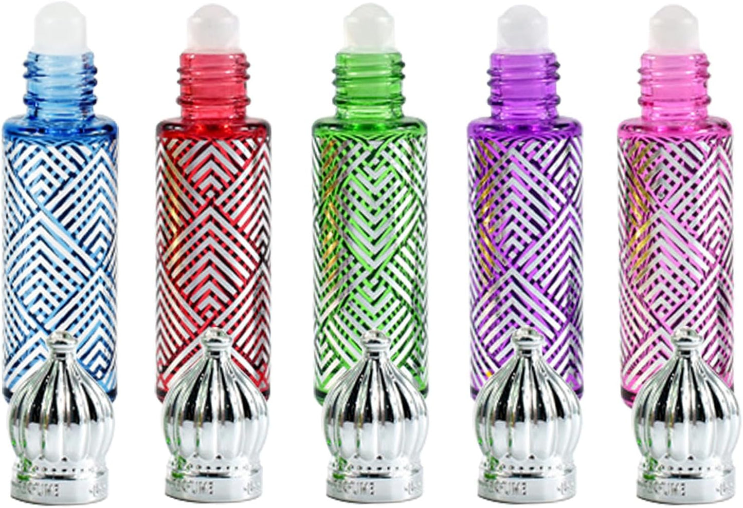 Mini Vintage Essential Oil Roller Bottles