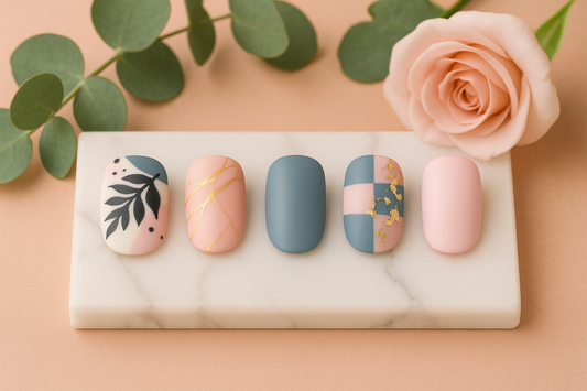 Garden Party Collection with 6-square checkered pattern attempt